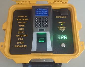 Portable Clock Reader